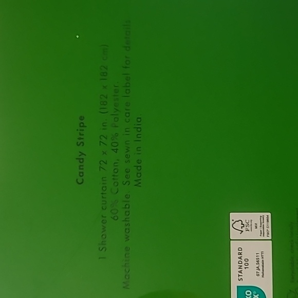 ♠️Kate Spade Shower Curtain - Picture 7 of 7